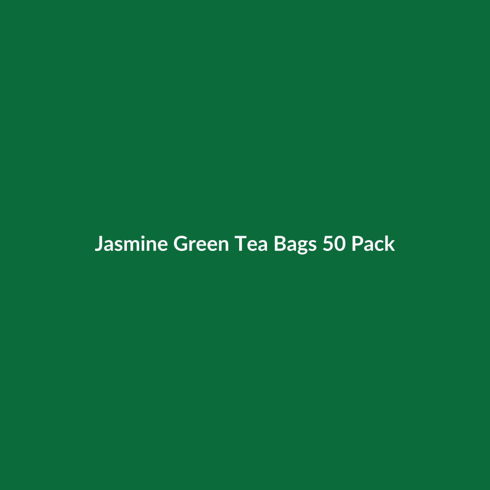 Jasmine Green Tea Bags 50 Pack