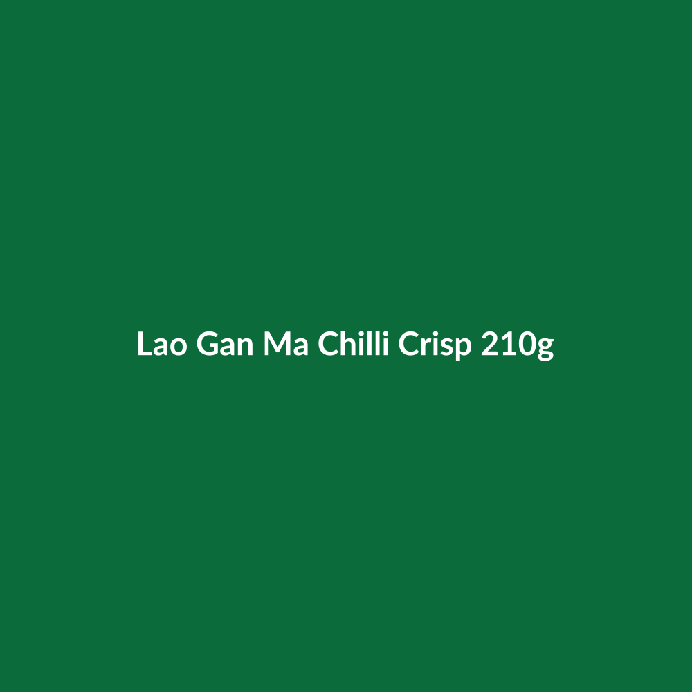 Lao Gan Ma Chilli Crisp 210g