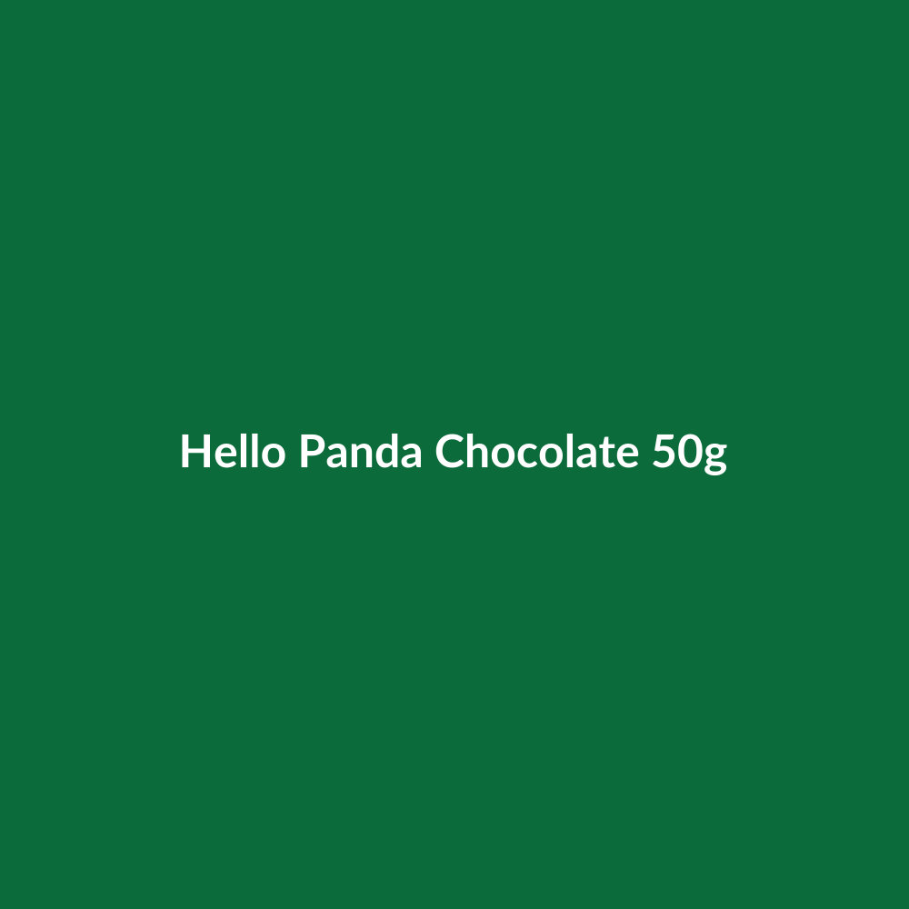 Hello Panda Chocolate 50g
