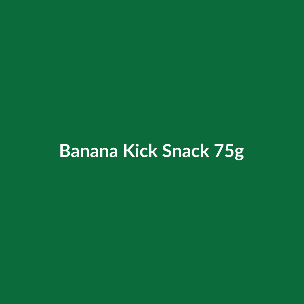 Banana Kick Snack 75g