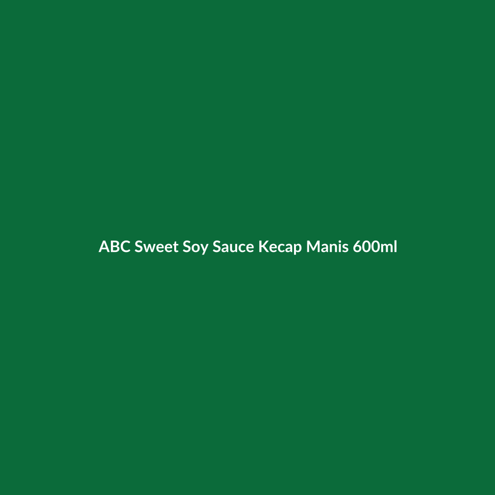 ABC Sweet Soy Sauce Kecap Manis 600ml