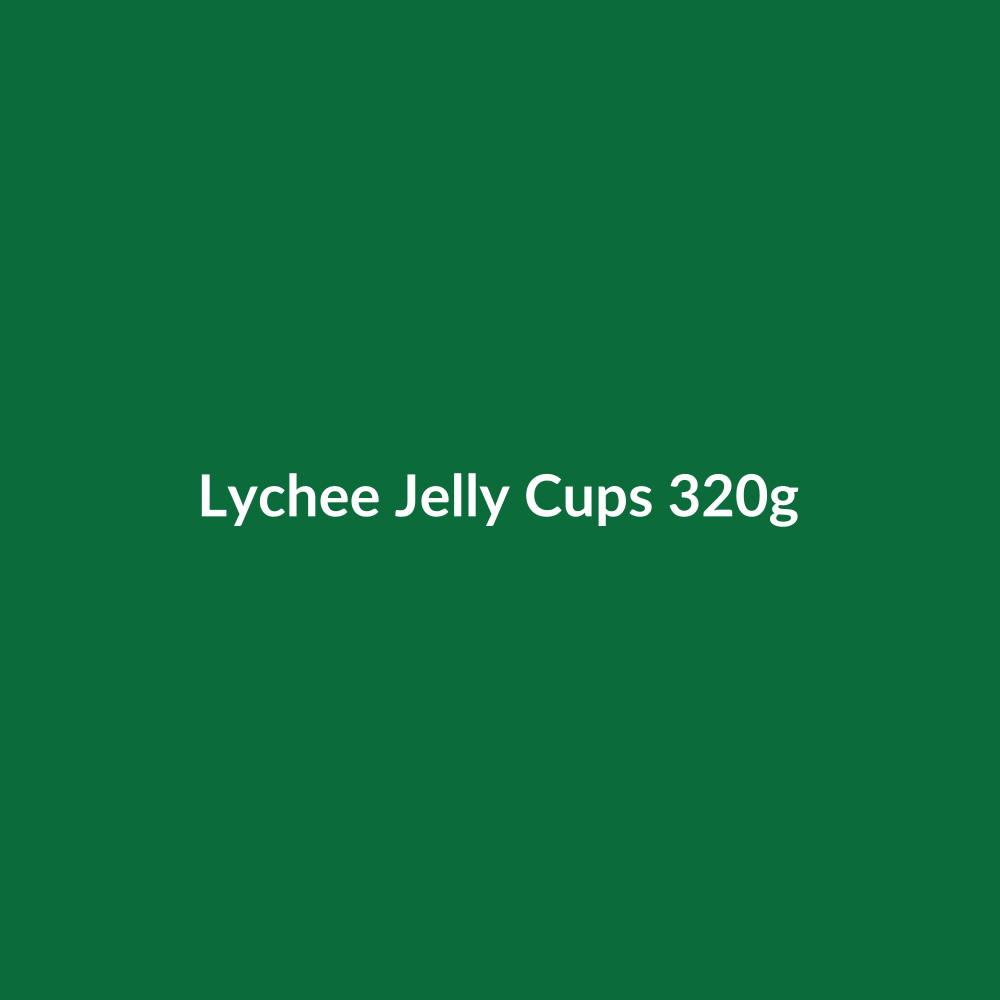 Lychee Jelly Cups 320g