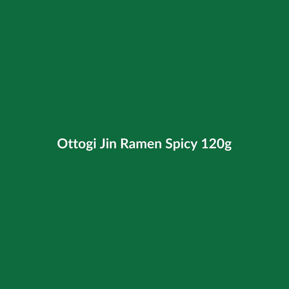 Ottogi Jin Ramen Spicy 120g