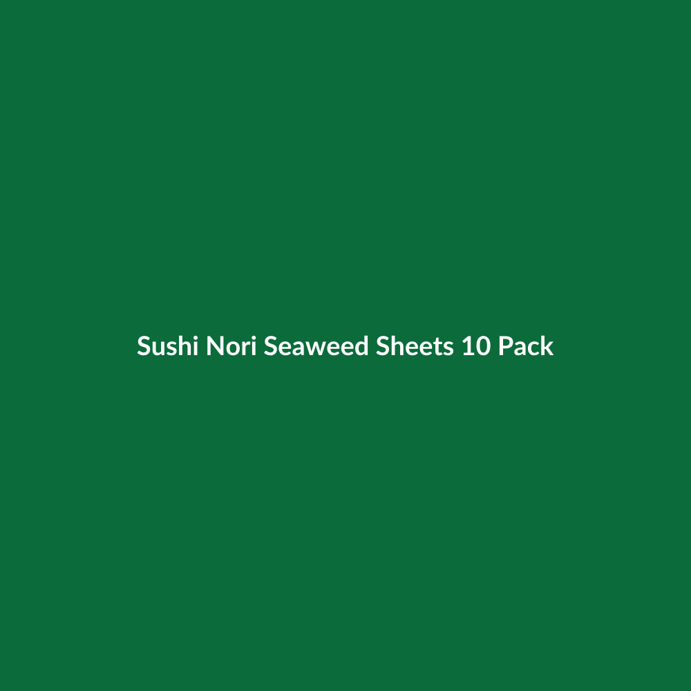 Sushi Nori Seaweed Sheets 10 Pack