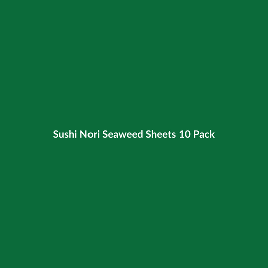 Sushi Nori Seaweed Sheets 10 Pack