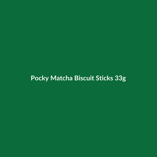 Pocky Matcha Biscuit Sticks 33g