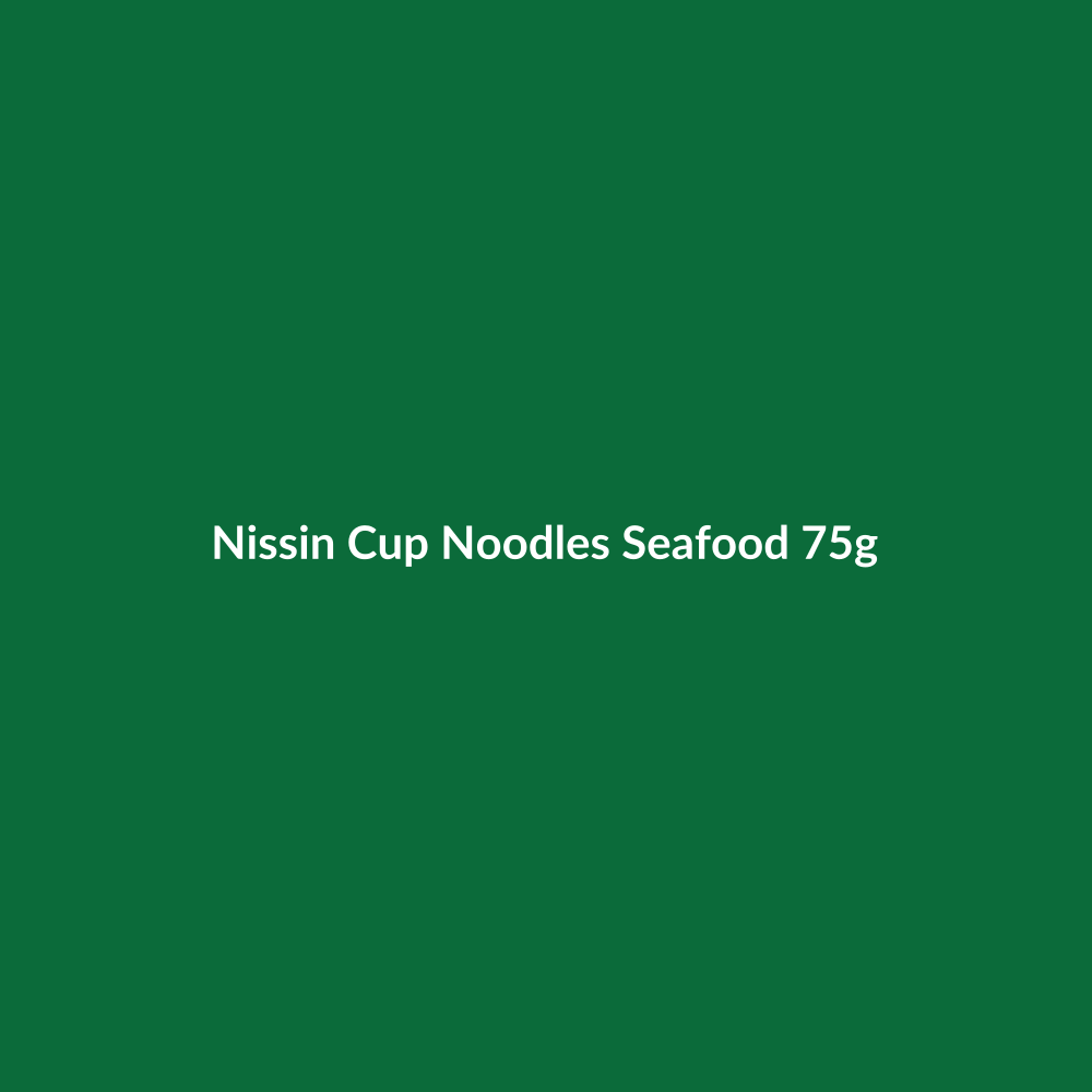Nissin Cup Noodles Seafood 75g
