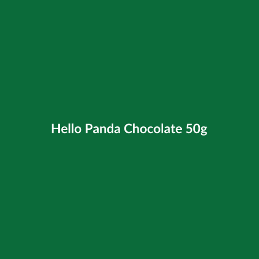 Hello Panda Chocolate 50g