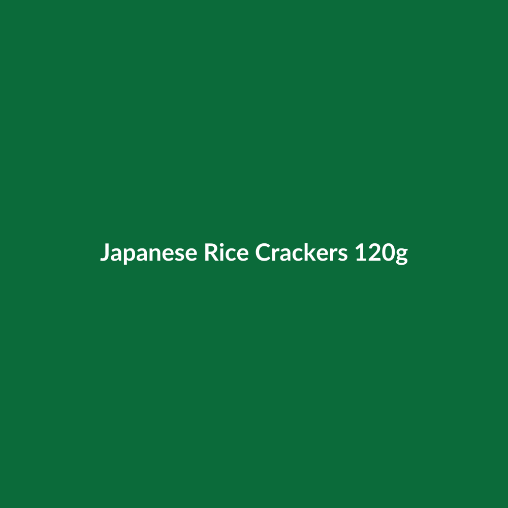 Japanese Rice Crackers 120g