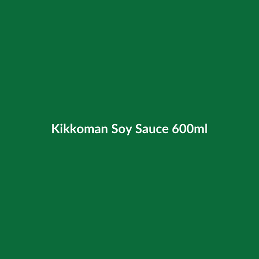 Kikkoman Soy Sauce 600ml
