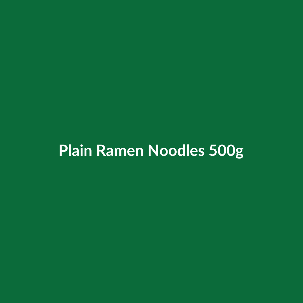 Plain Ramen Noodles 500g