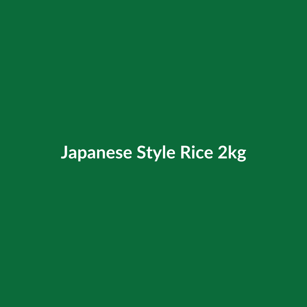Japanese Style Rice 2kg