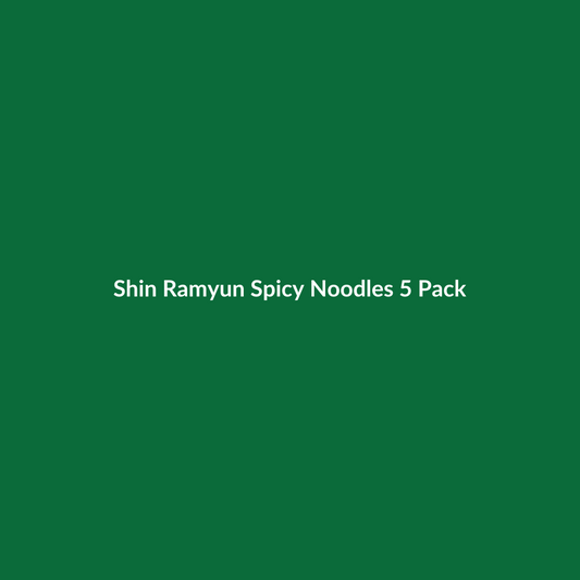 Shin Ramyun Spicy Noodles 5 Pack