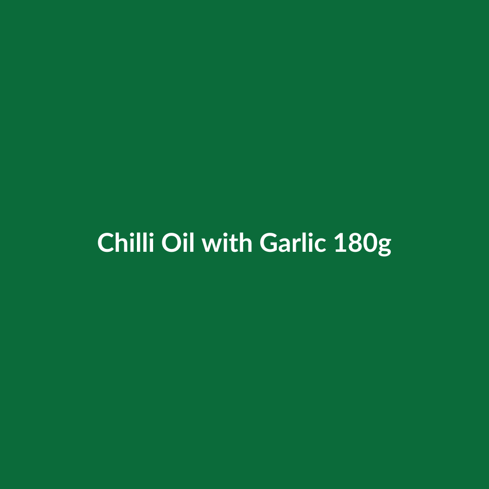 Chilli Oil with Garlic 180g