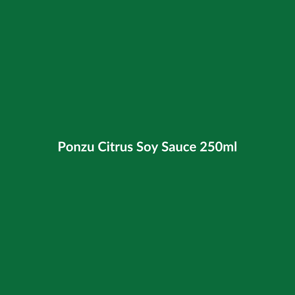 Ponzu Citrus Soy Sauce 250ml