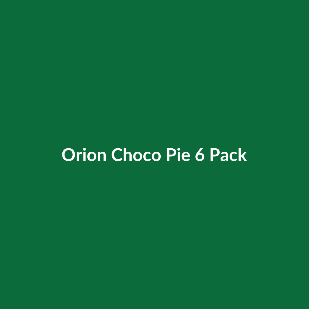 Orion Choco Pie 6 Pack