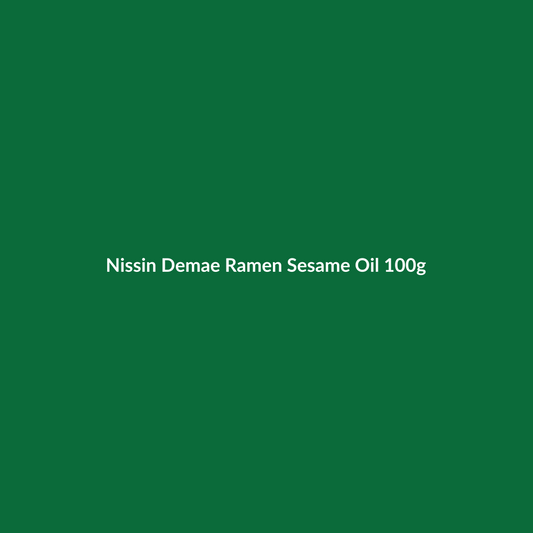 Nissin Demae Ramen Sesame Oil 100g