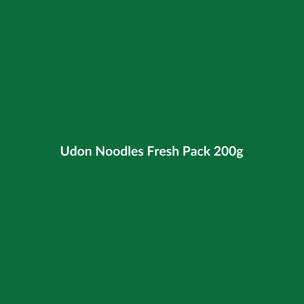 Udon Noodles Fresh Pack 200g